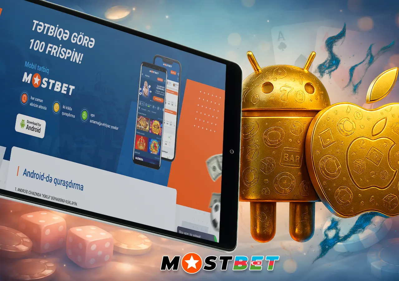 Rahat telefon oyunu üçün Mostbet mobil tətbiqi