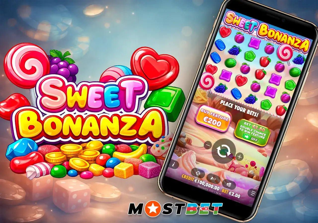 Həyəcanverici bonuslar və pulsuz fırlanmalarla Sweet Bonanza slotu